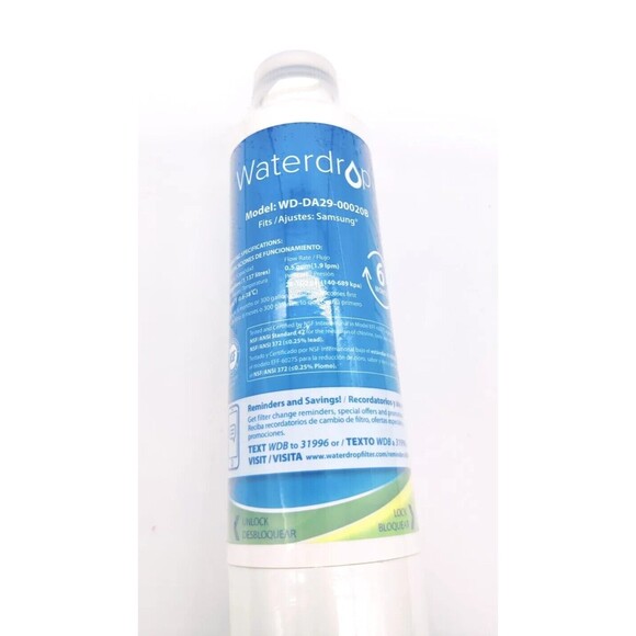 1 Waterdrop WD-DA29-00020B Refrigerator Water Filter compatible with DA29-00020B - Picture 1 of 4